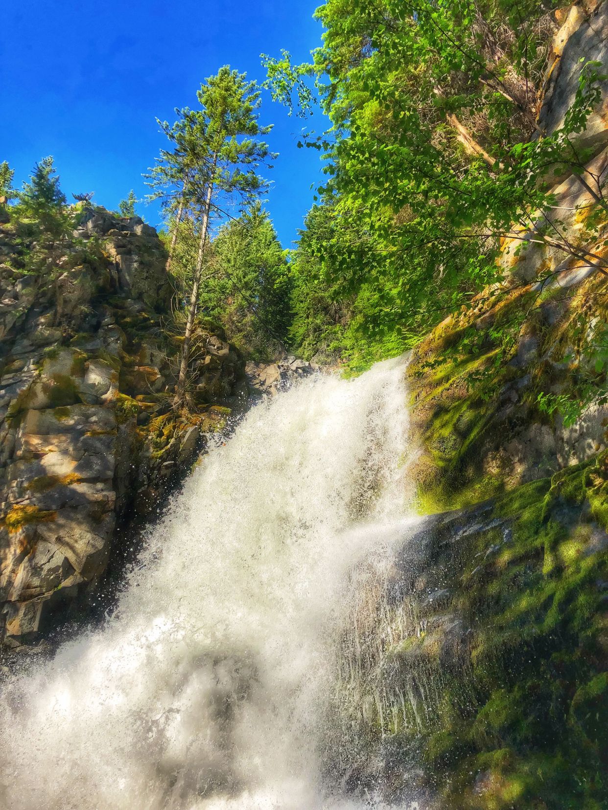 Glade Creek Falls