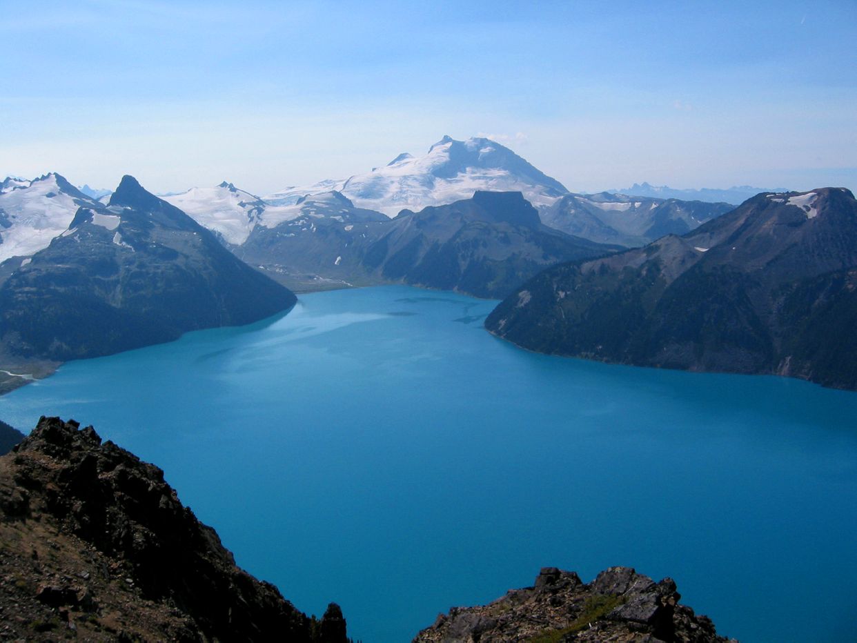 Garibaldi Lake from Panorama Ridge