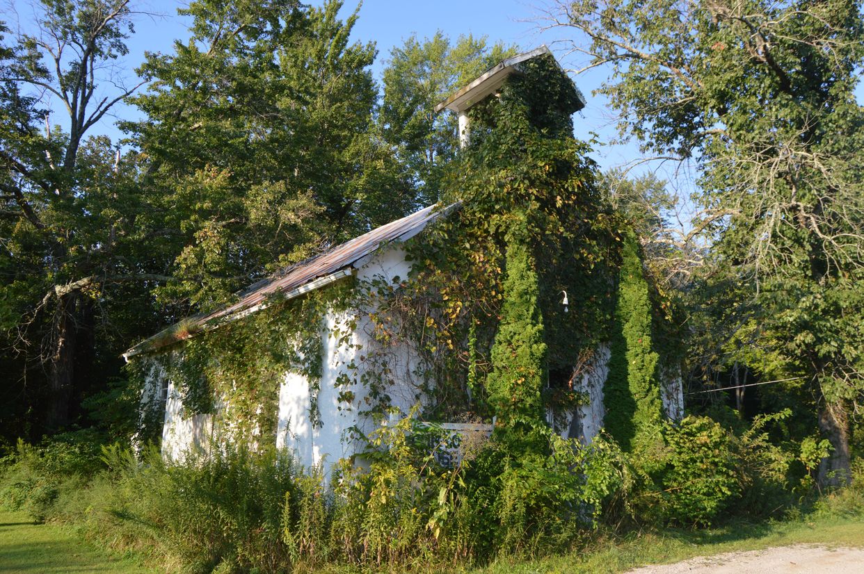 Overgrown Former Oakland Church