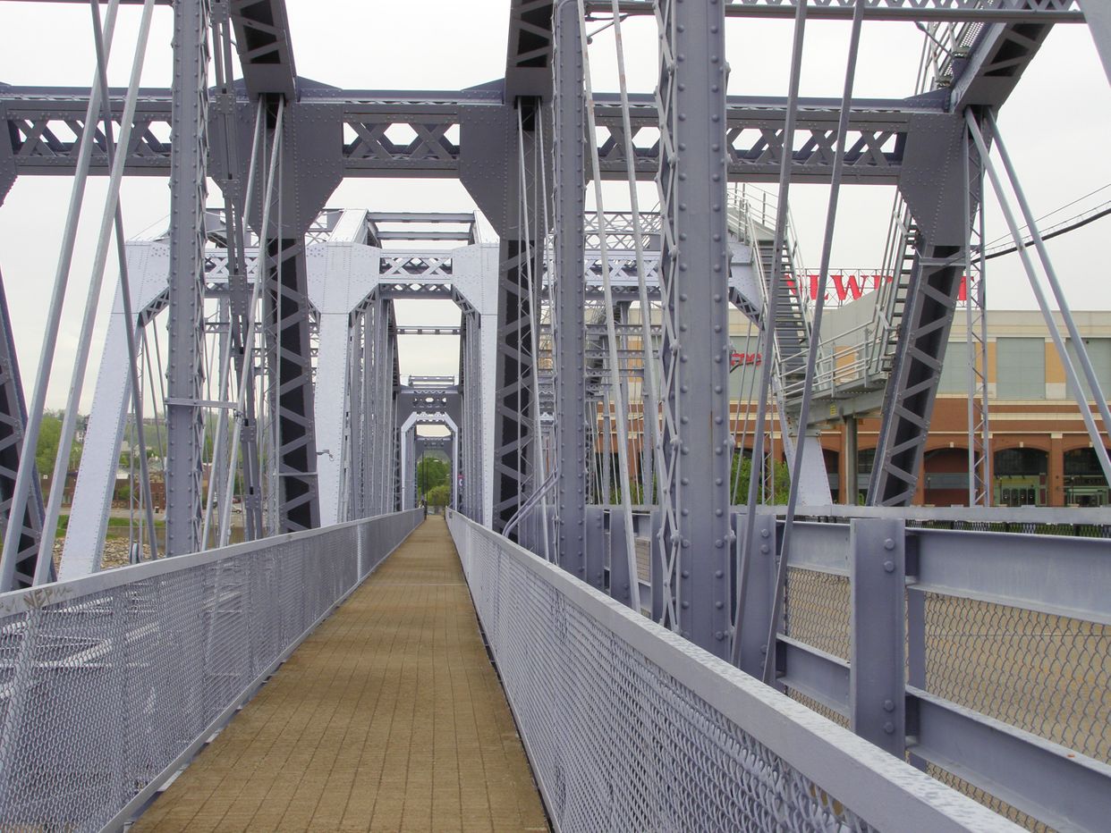 Newport Southbank Bridge Pedestrianway