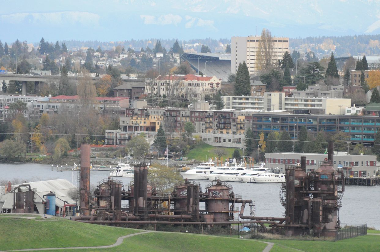 View of Gas Works Park