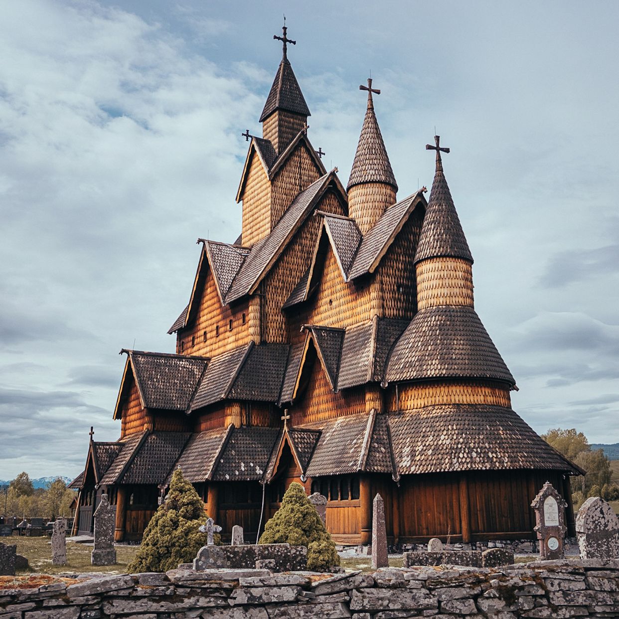 Heddal Stave Church - Photo by F.Heiland