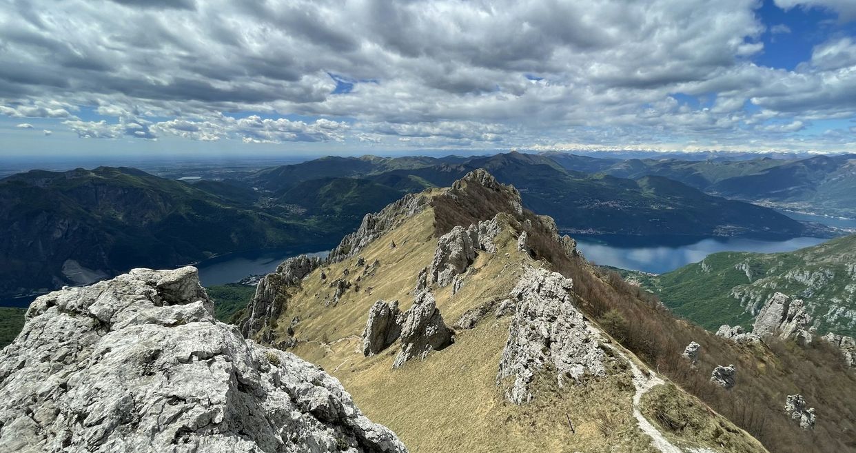 Rifugio Rosalba Viewpoint on Grignetta