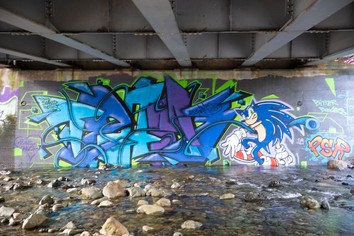 Under Bridge Graffiti 