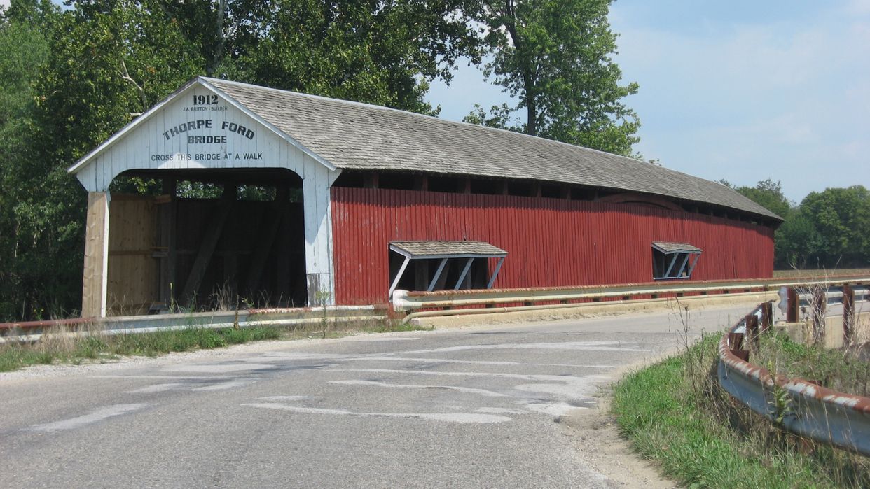 Thorpe Ford Covered Bridge 