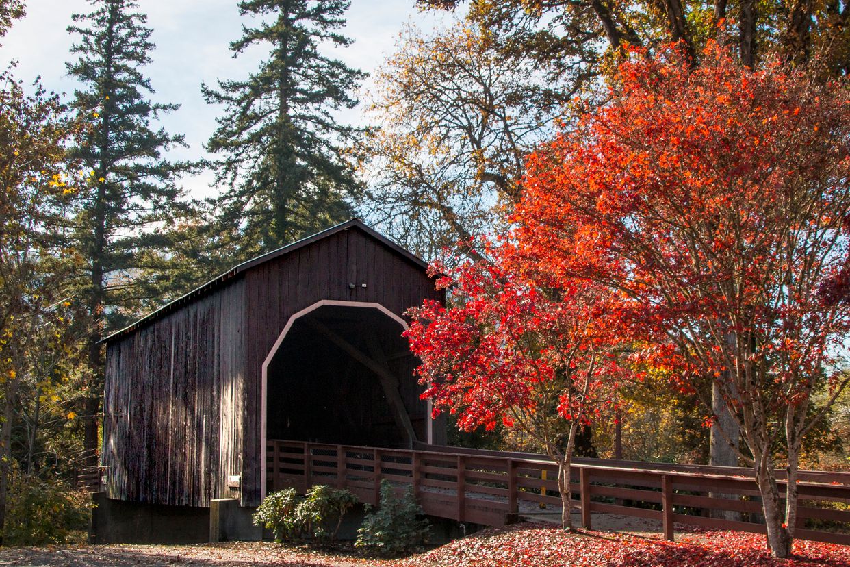 Pass Creek Covered Bridge