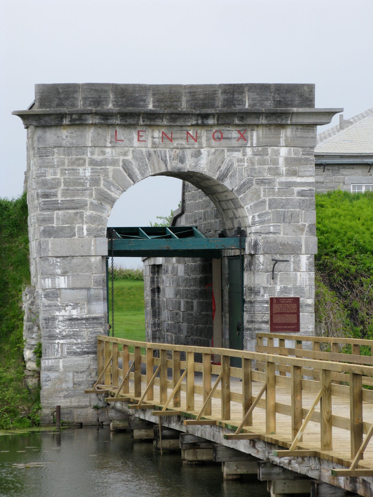 Fort Lennox Entrance