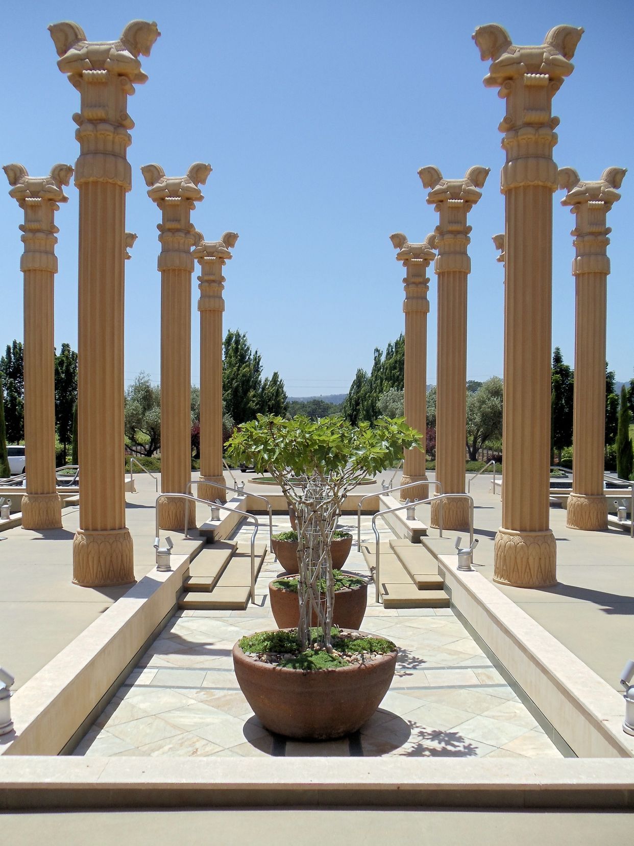 Darioush Winery Entrance Garden