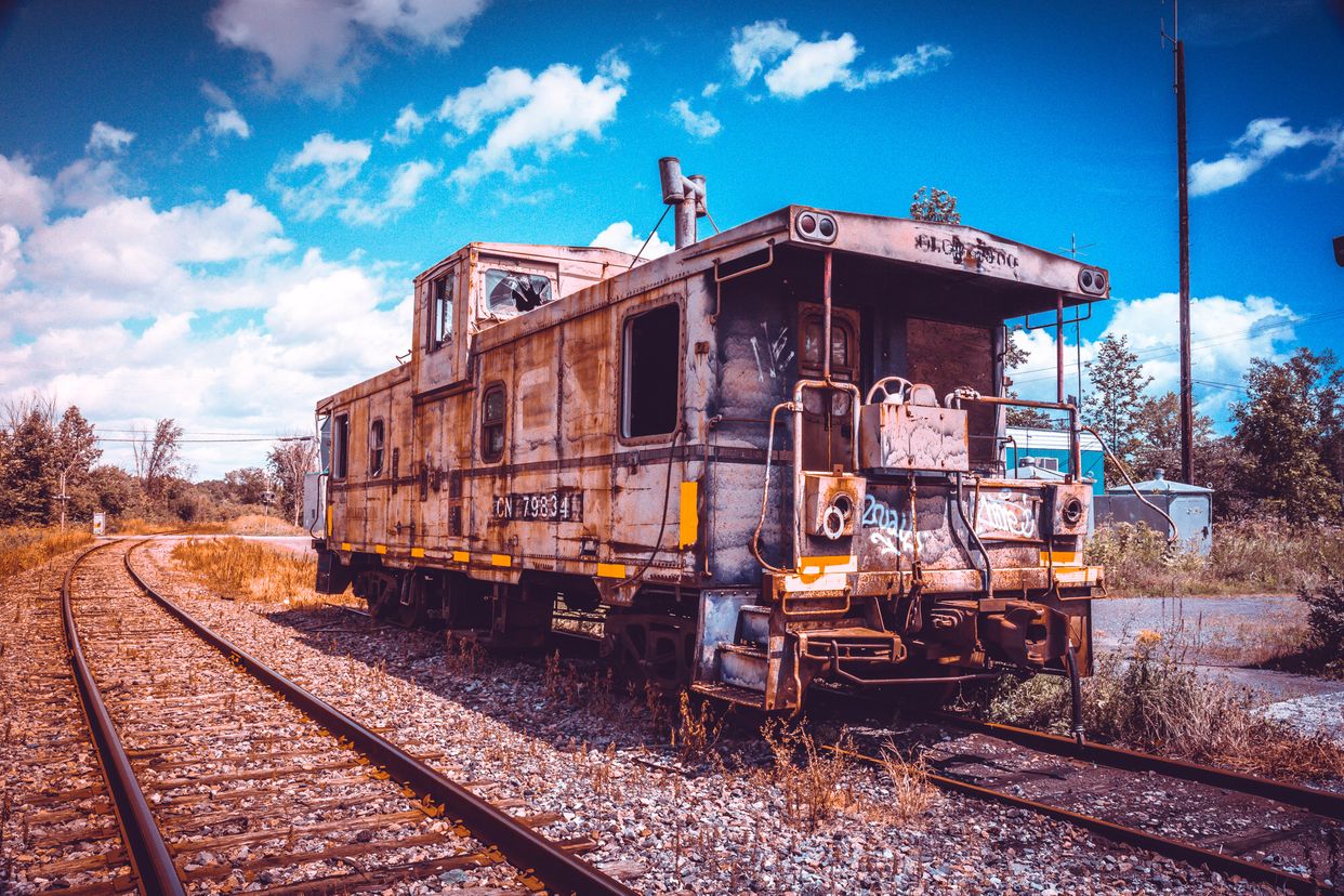 Abandoned Caboose
