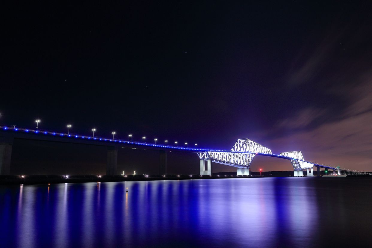 View of Tokyo Gate Bridge