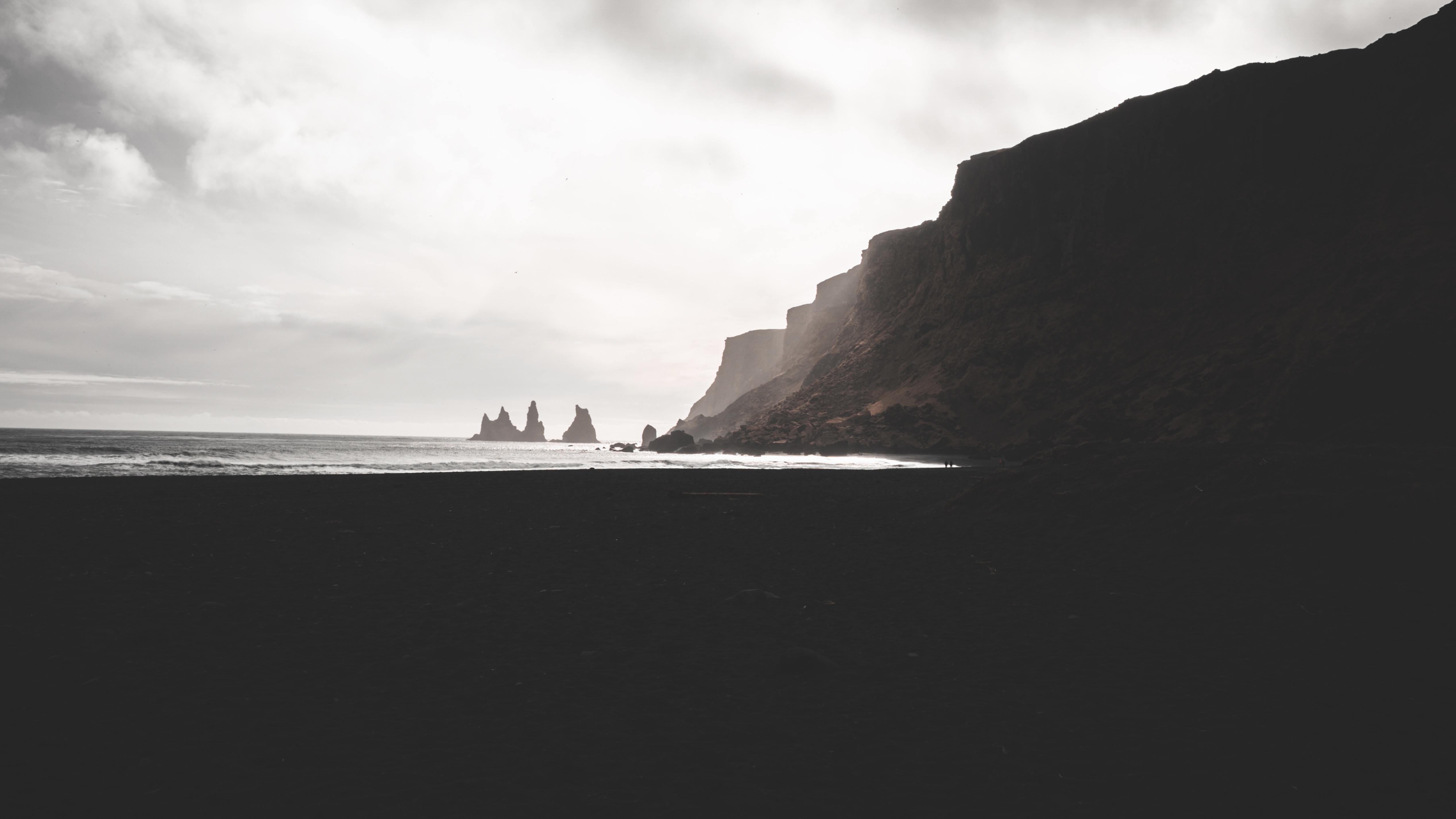  Black Sand Beach Vik  — Photo by r.nieuwland