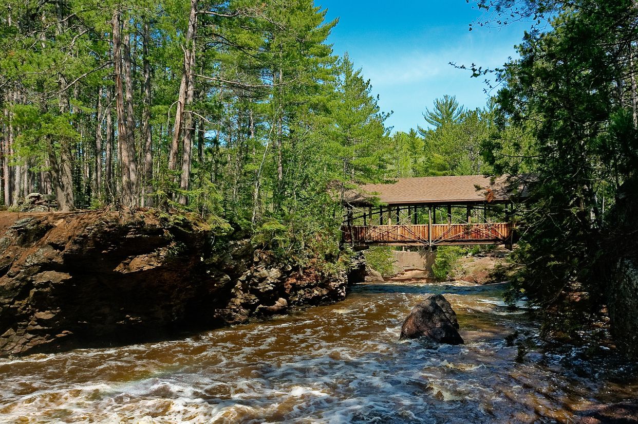 Amnicon Falls Covered Bridge