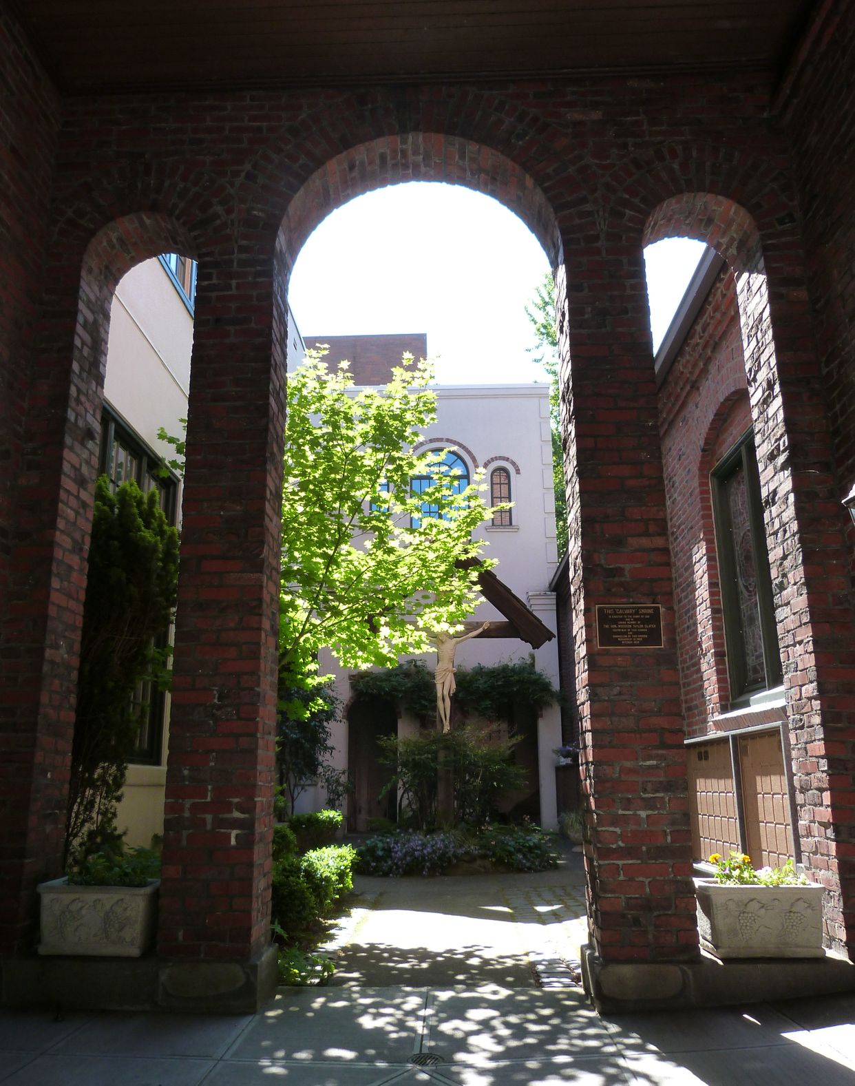 St. Mark's Anglican Church Courtyard