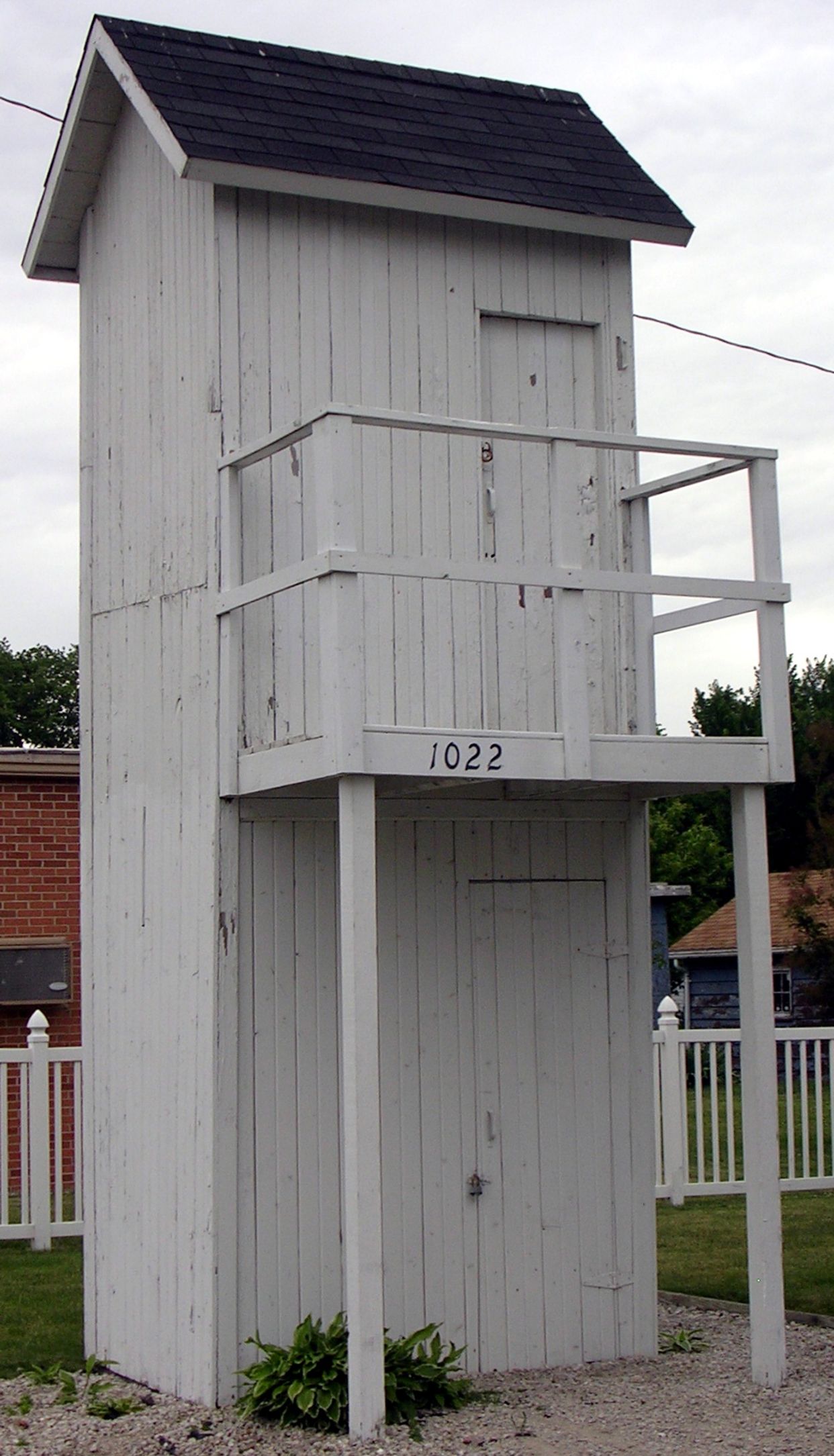 Two Story Outhouse
