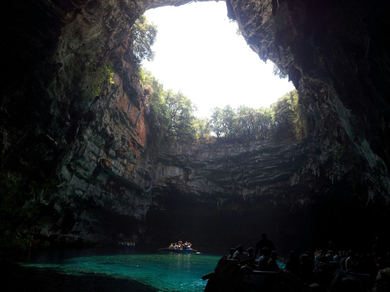 Melissani Cave Lake