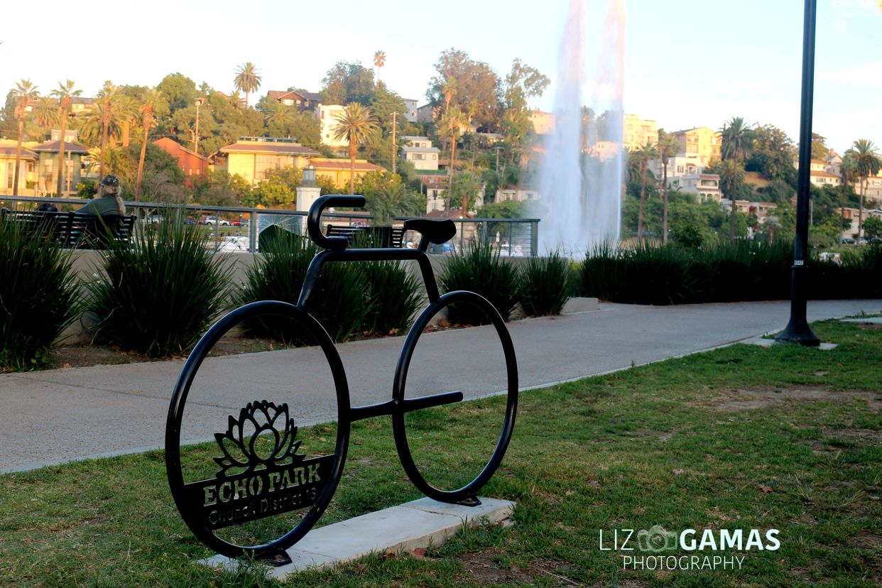 Echo Park Lake - Photo by lizgamasphotography.com
