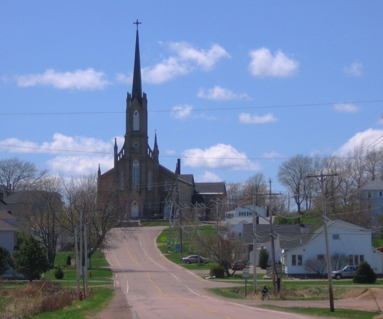 View of Saint-Thomas de Memramcook Church