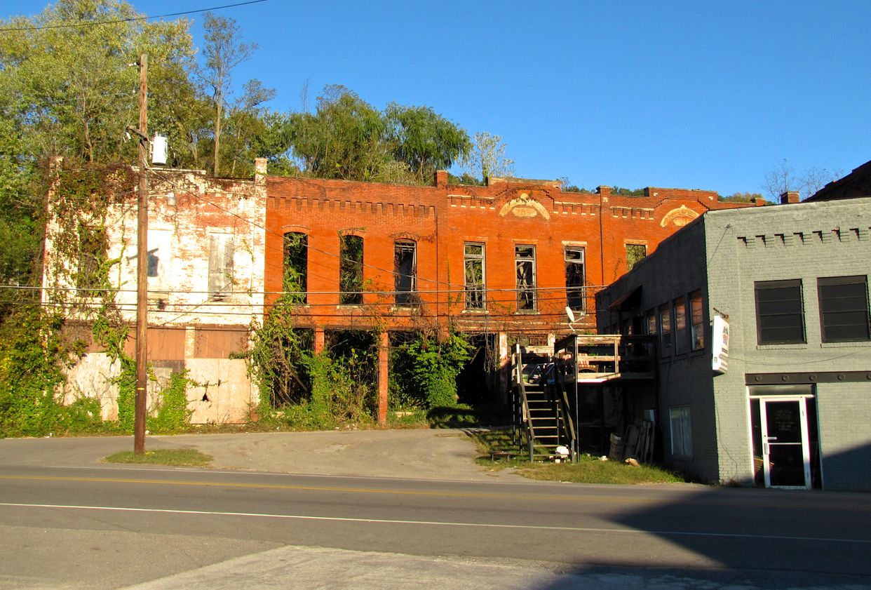 Abandoned Commercial Block