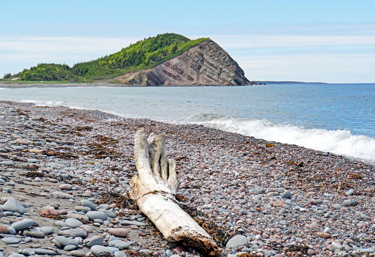 Beach Along Cabot Trail