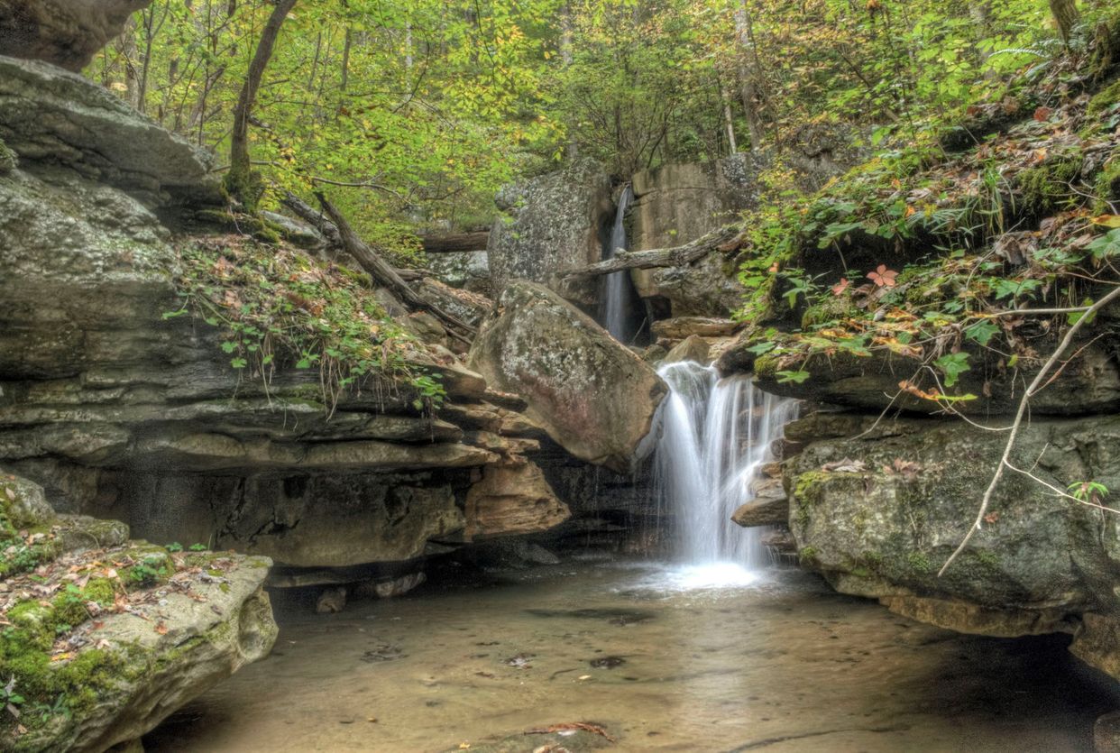 Big Laurel Falls