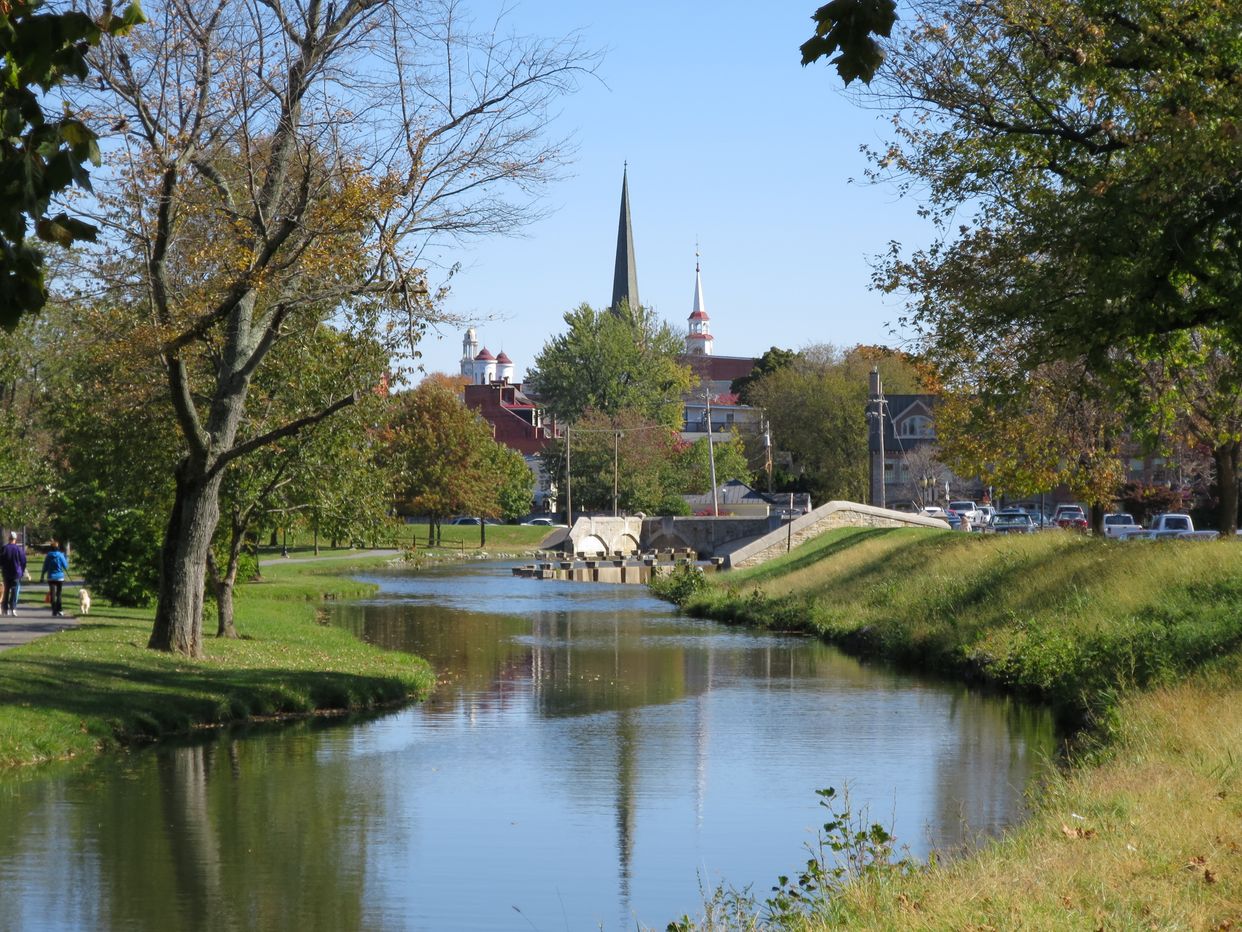 Clustered Church Spires 