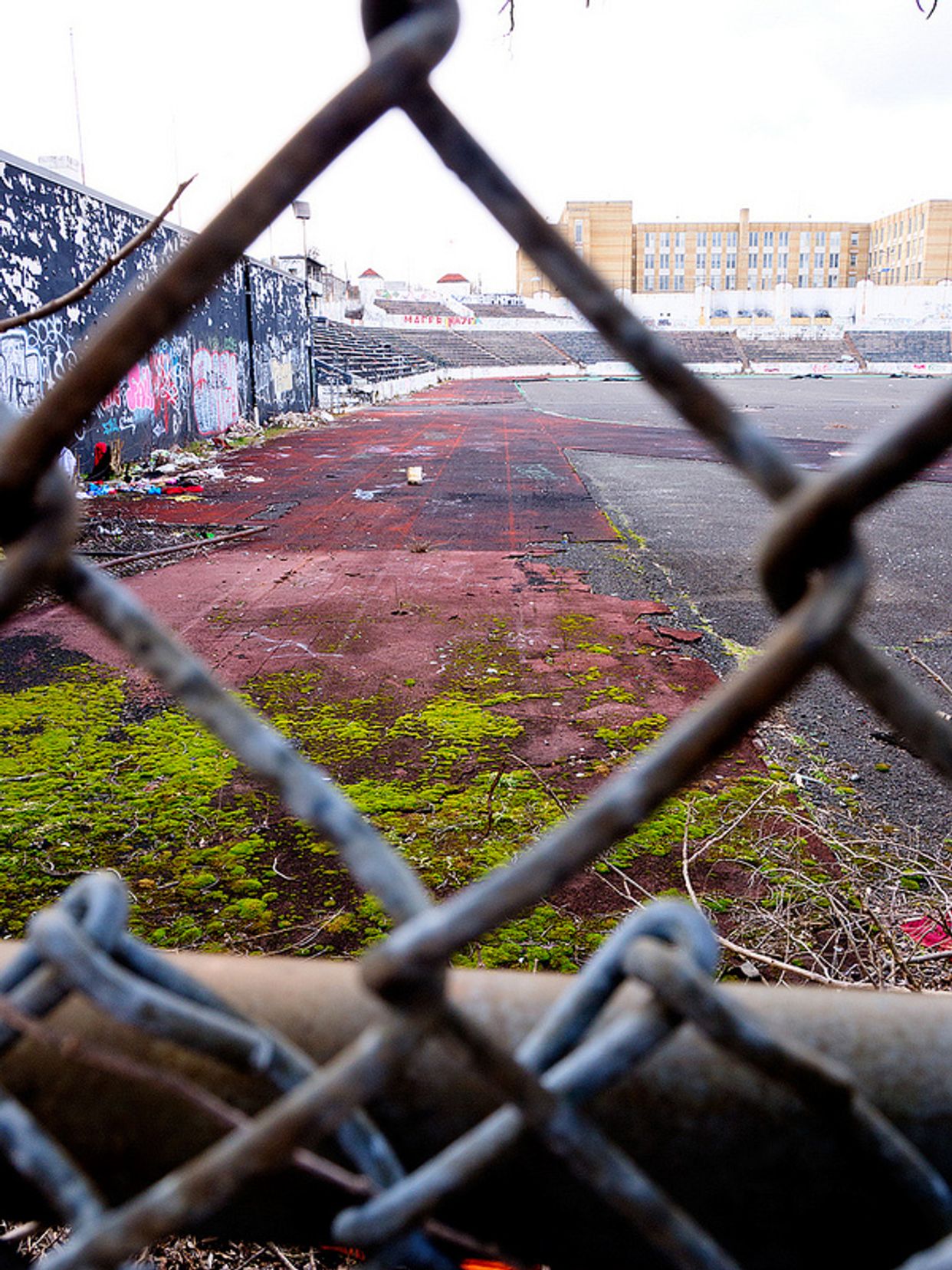 Abandoned Hinchliffe Stadium