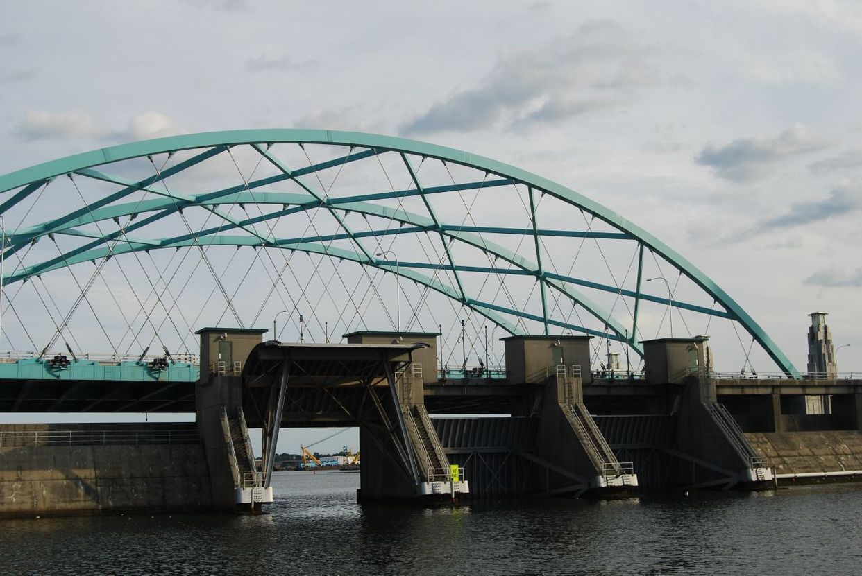 Fox Point Hurricane Barrier Gates