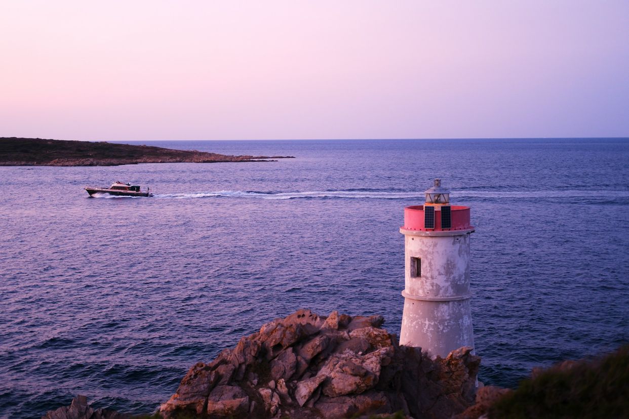 Capo Ferro Lighthouse