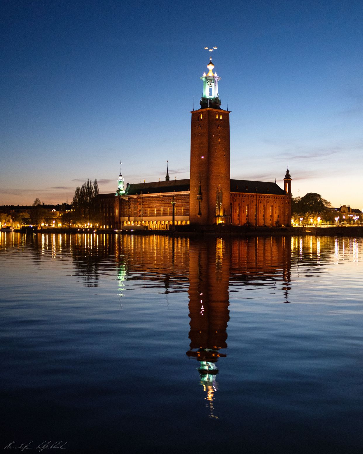 View of Stockholm’s City Hall