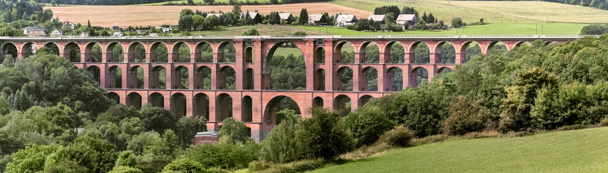View of the Göltzschtal Bridge