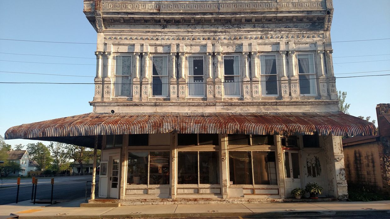 Abandoned J.C. Berry's Dry Goods Store