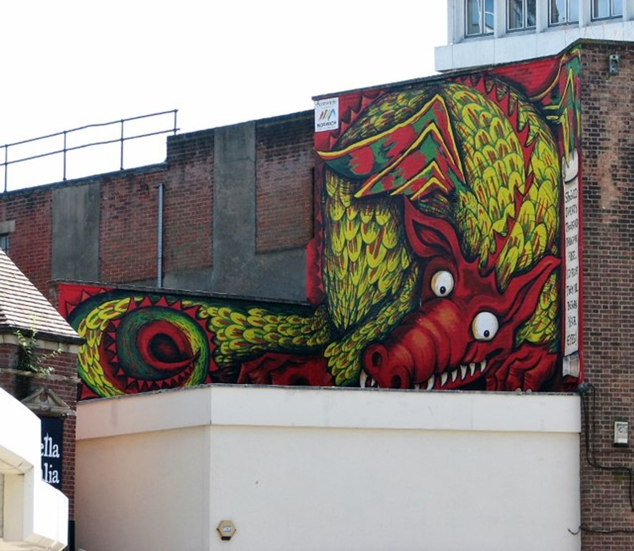 Dragon Mural - St Stephens Plain