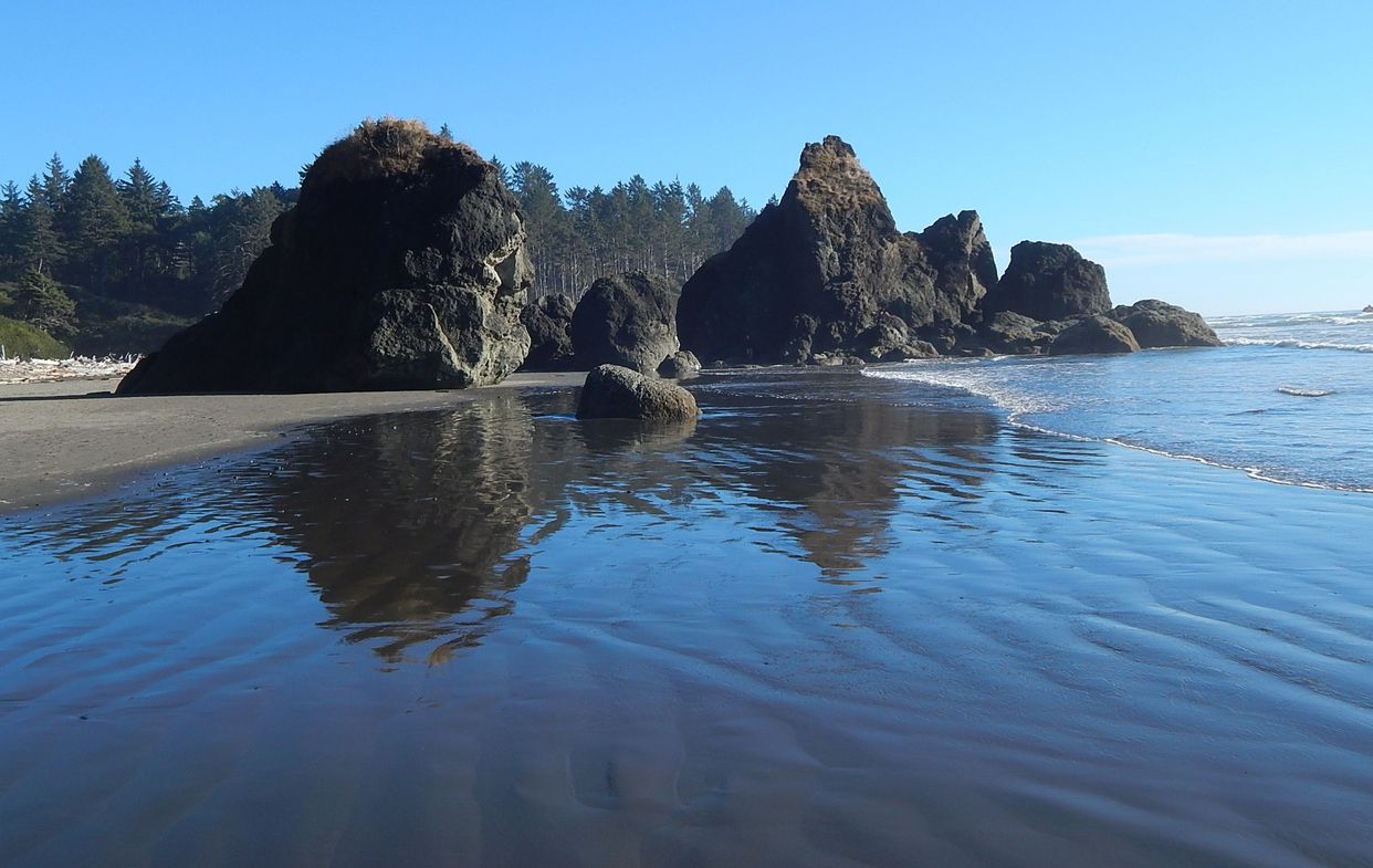 Ruby Beach Sea Stacks