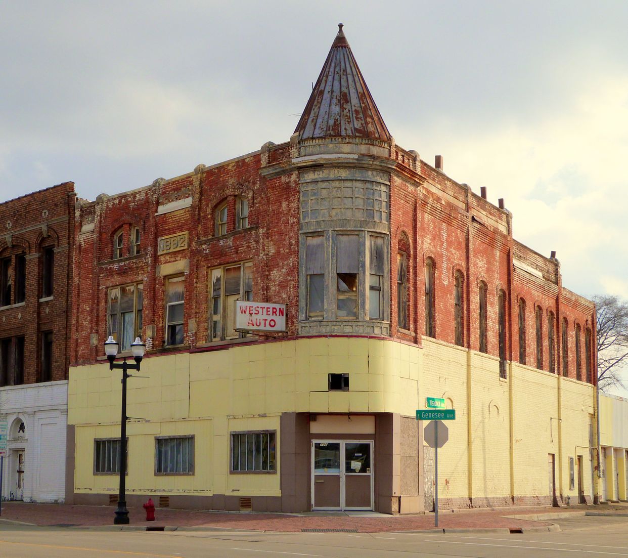 Abandoned Commercial Block