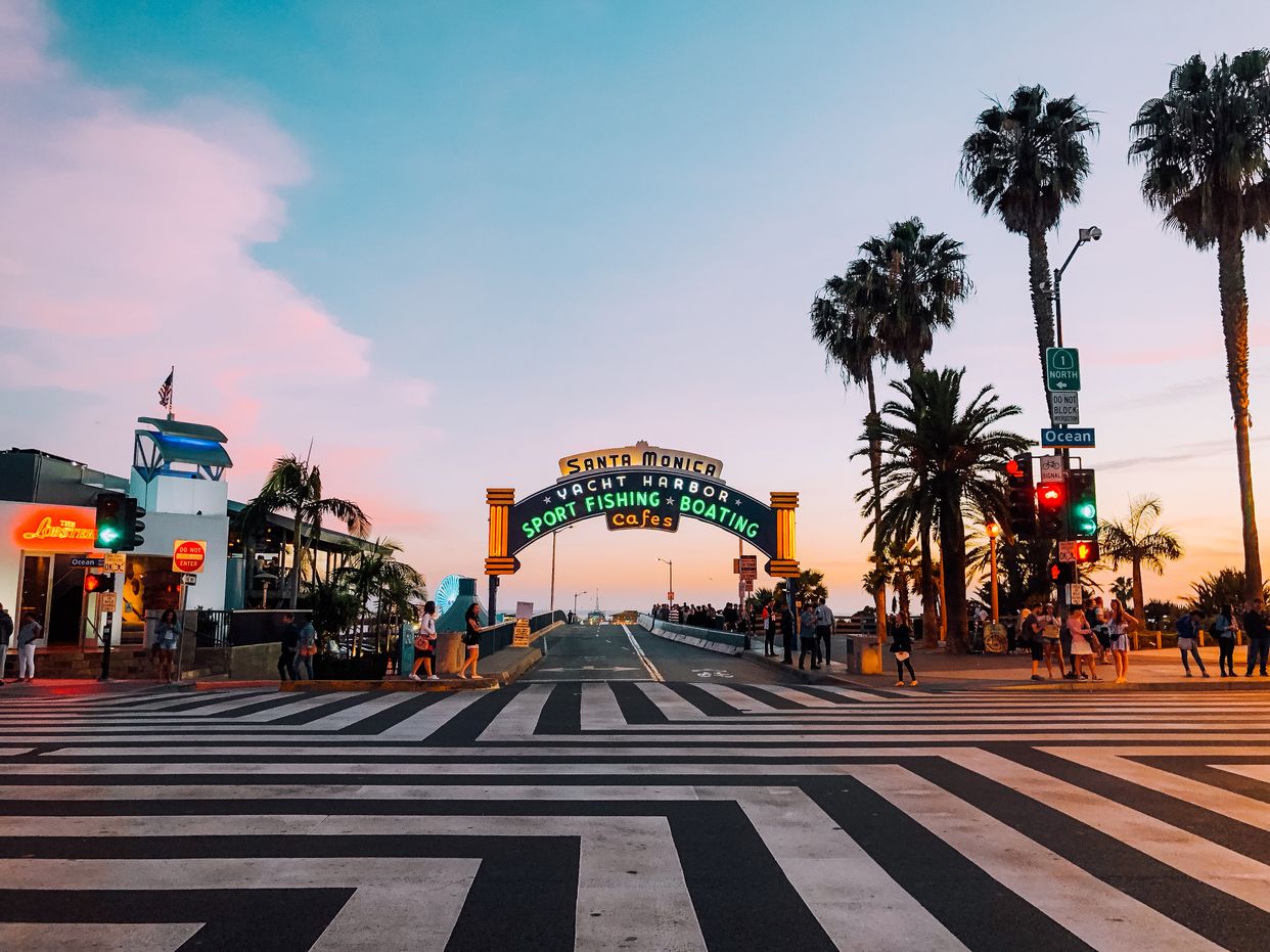 Santa Monica Pier Arch