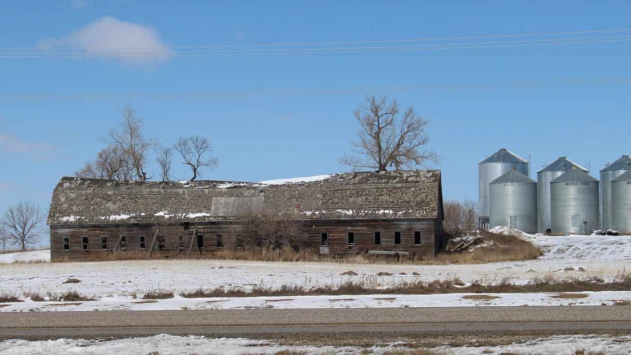 Collapsing Barn