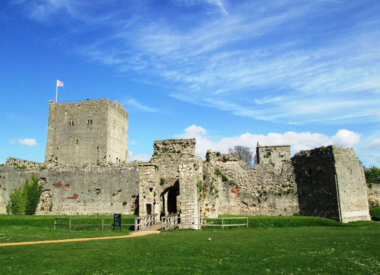 Portchester Castle Ruins