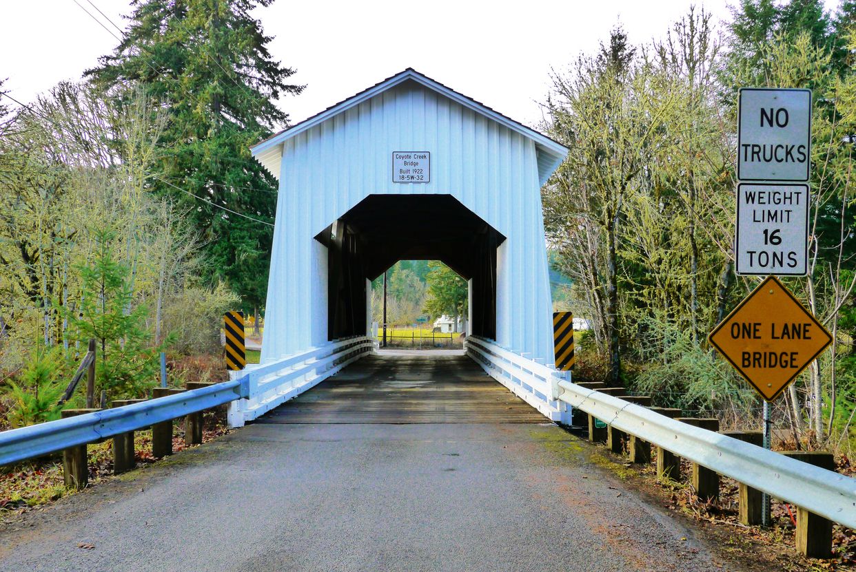 Coyote Creek Covered Bridge
