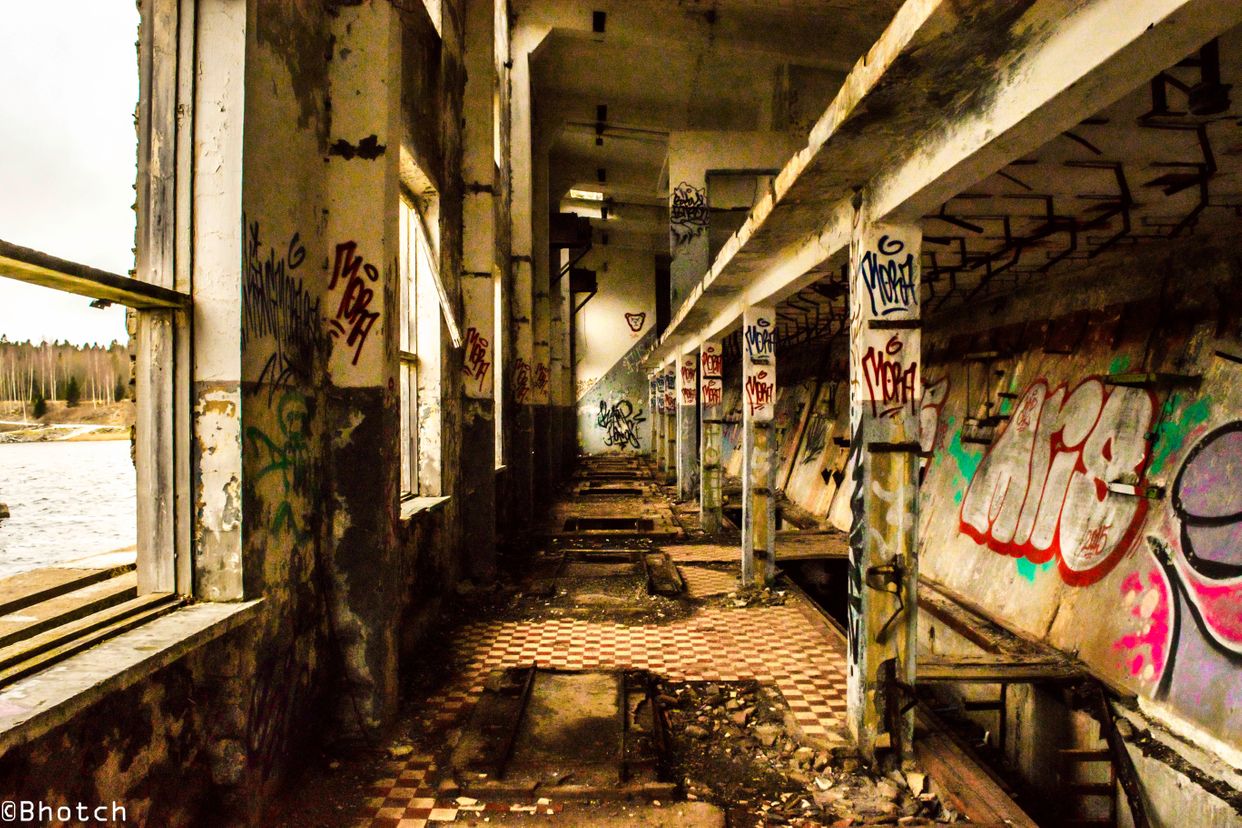 Hara Submarine Base Interior