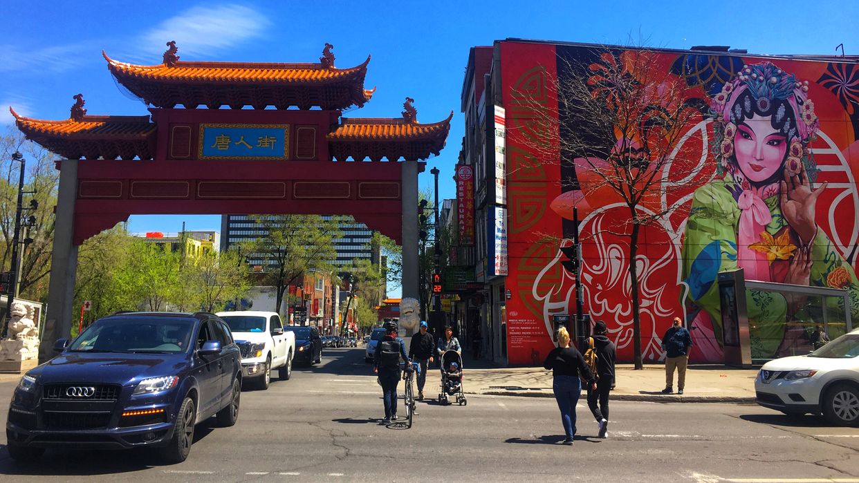 China Town Gate and Mural