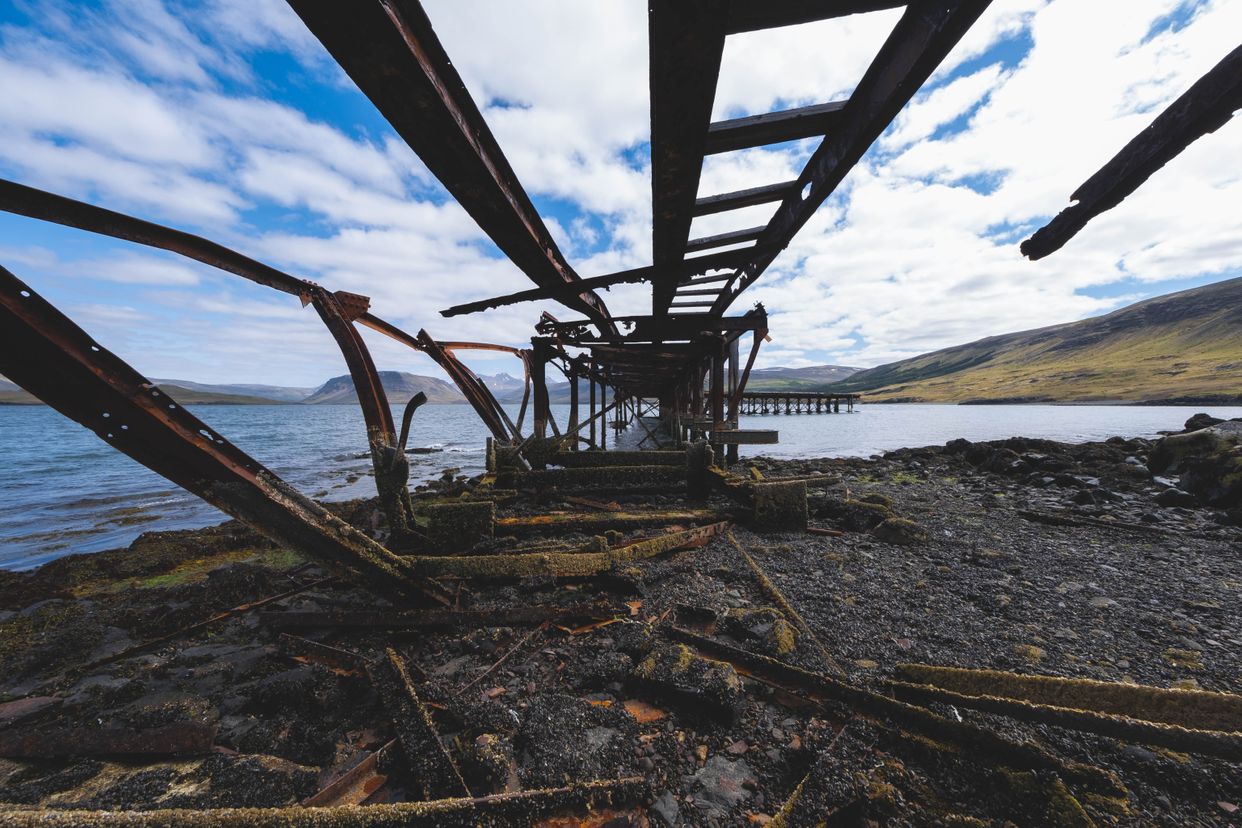Hvítanes Abandoned Pier