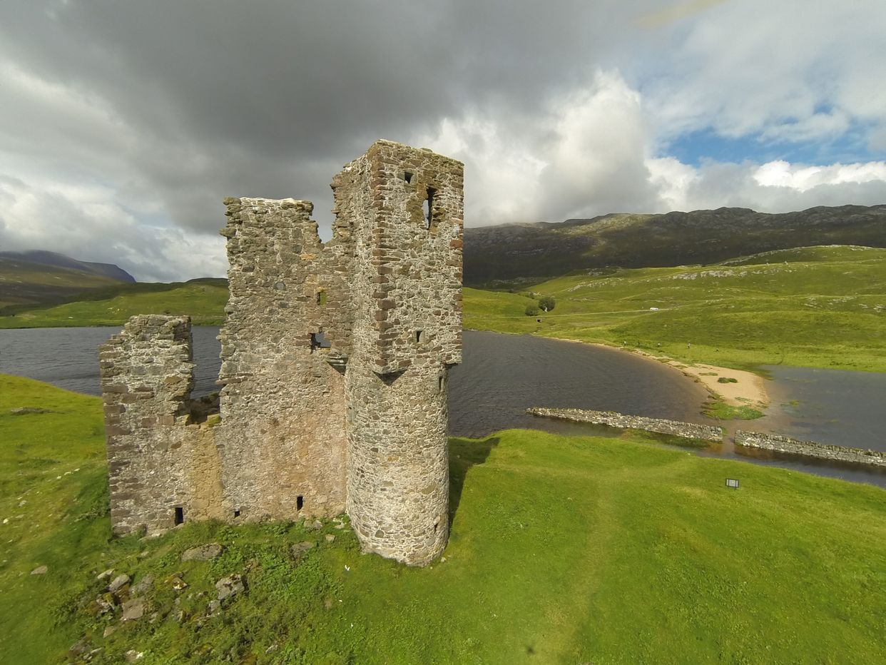 Ardvreck Castle Remnants
