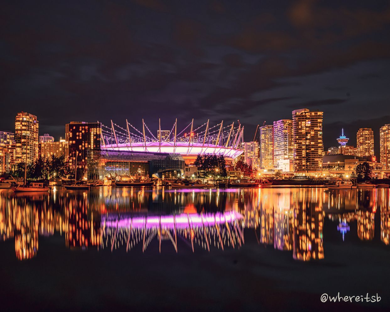 View of BC Place