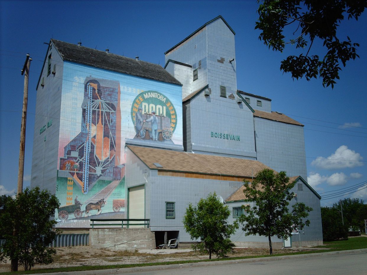 Manitoba Pool Grain Elevator