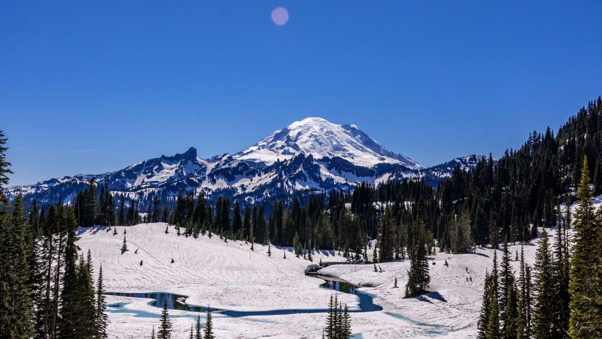 Tipsoo Lake at Chinook Pass