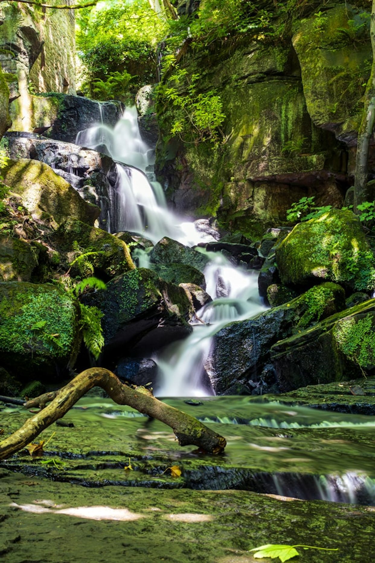 Lumsdale Waterfall