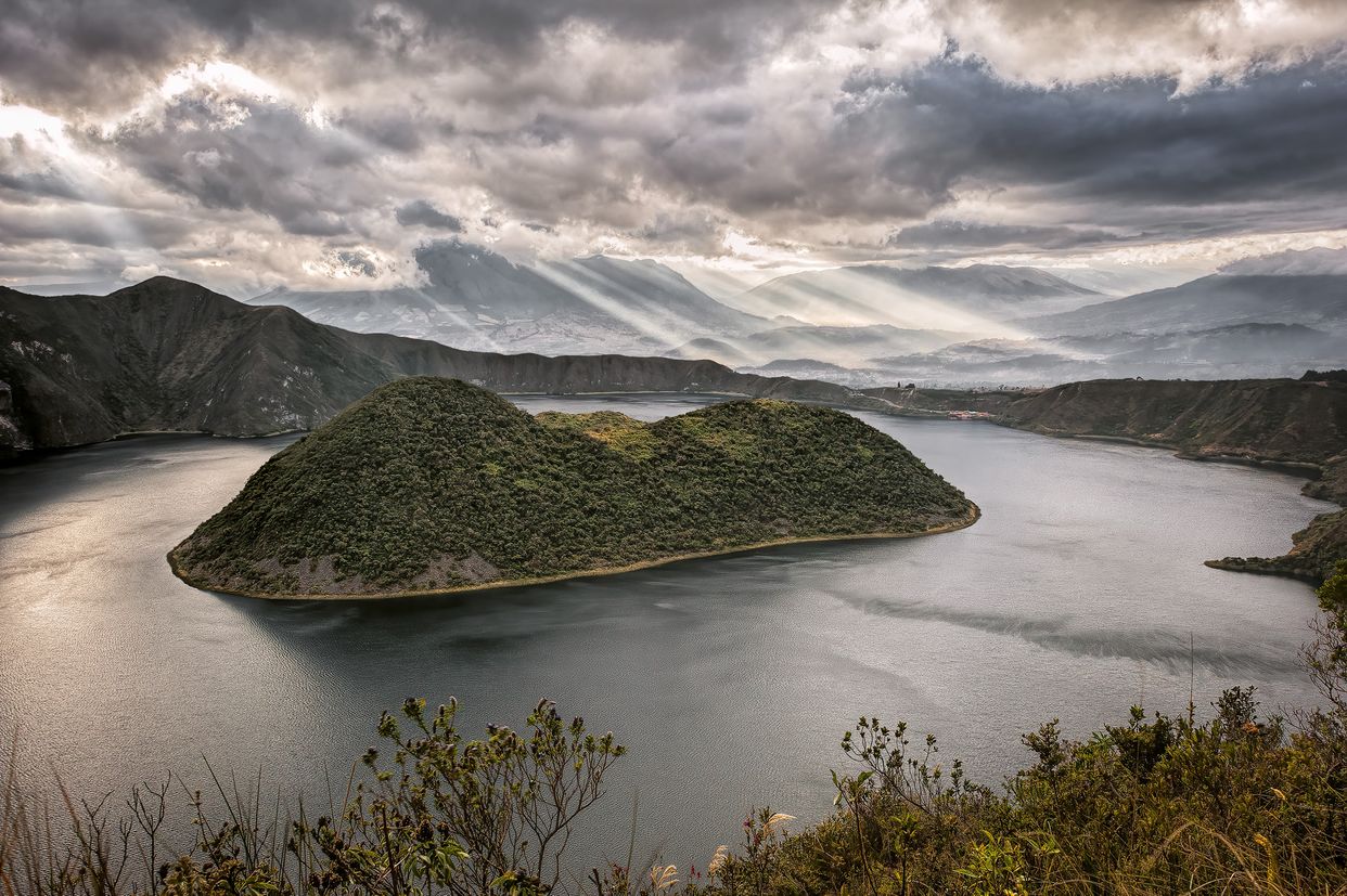 Cuicocha Lagoon