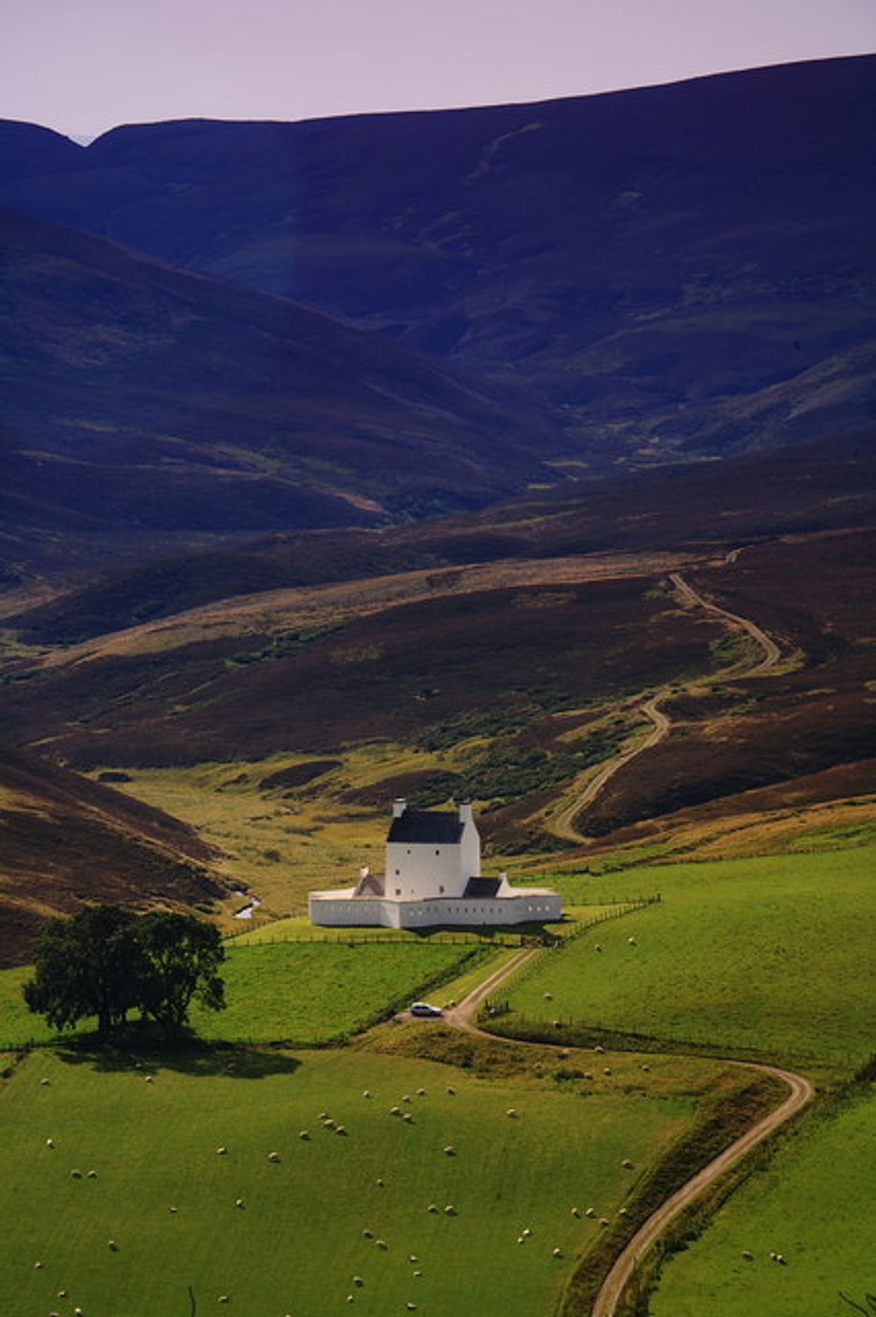 View of Corgarff Castle