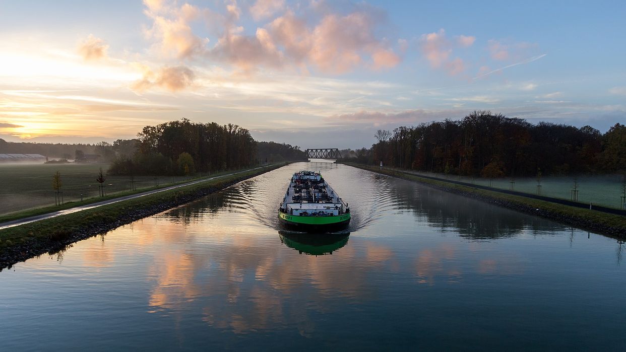 View of Dortmund-Ems Canal