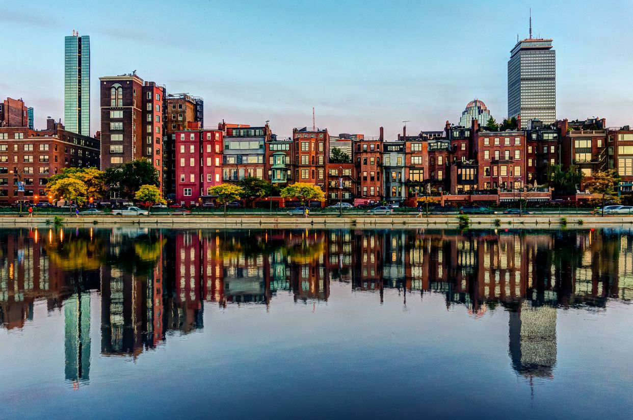 Boston Cityscape From Esplanade